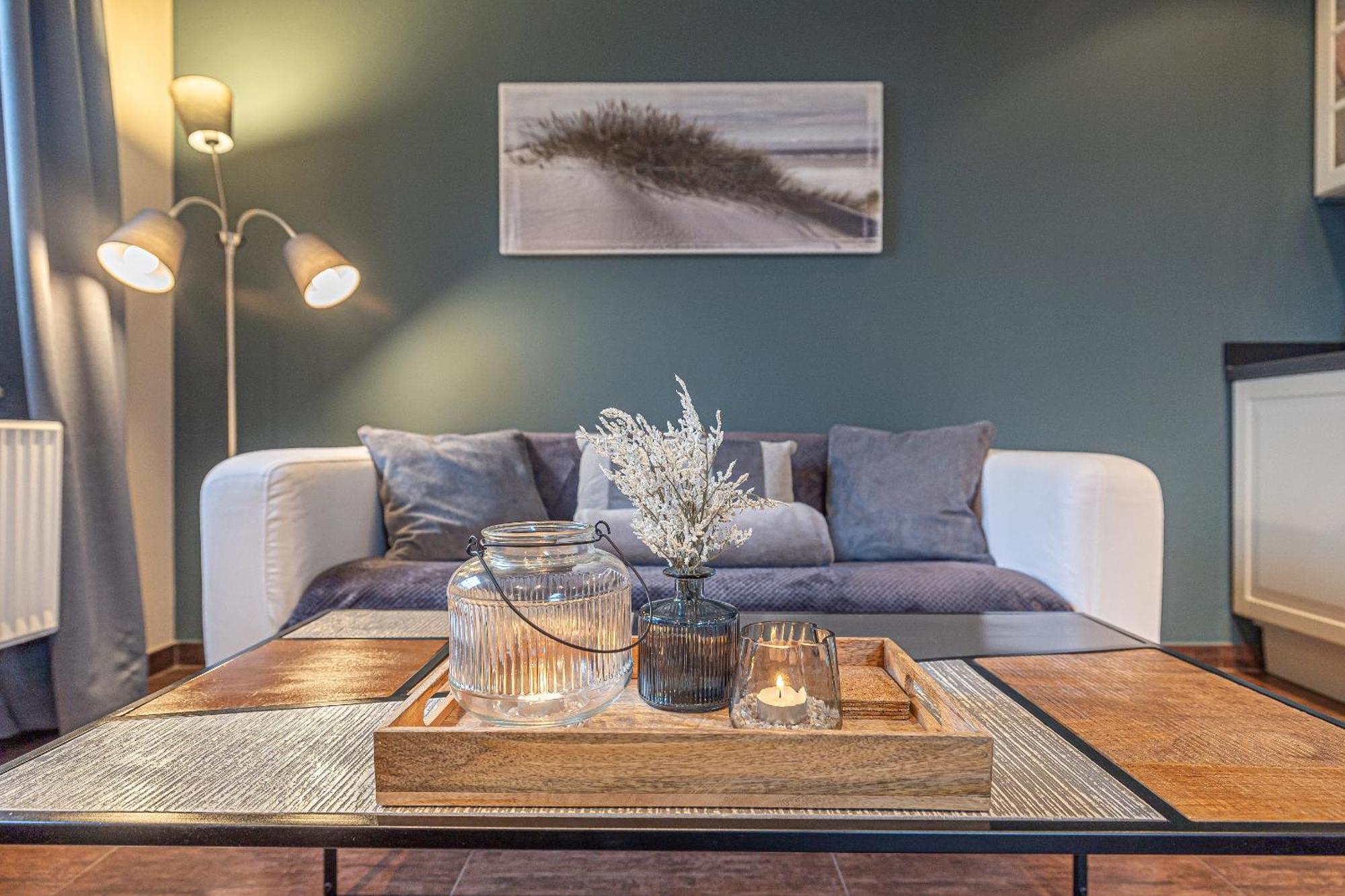 Fewo1846 Strandresidenz Wassersleben - Strandkoje - Komfortables Studioapartment Mit Meerblick Am Strand هاريسلي المظهر الخارجي الصورة